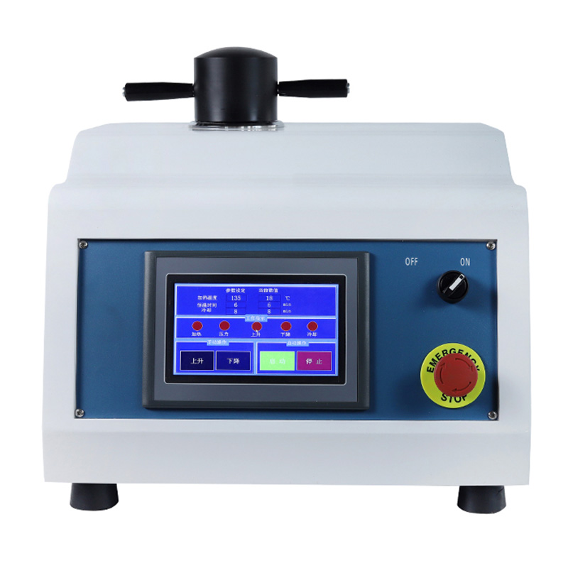 Ganap na Awtomatikong Metallographic Specimen Mounting Machine ZXQ-1 na May Water Cooling