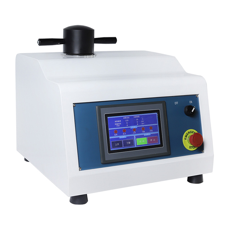 Ganap na Awtomatikong Metallographic Specimen Mounting Machine ZXQ-1 na May Water Cooling